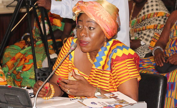 Ms Cathering Afeku -  Minister of Tourism, Culture and Creative Arts